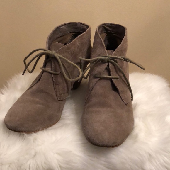 Aldo Shoes - ALDO Beige Suede Ankle Boots, size 6M